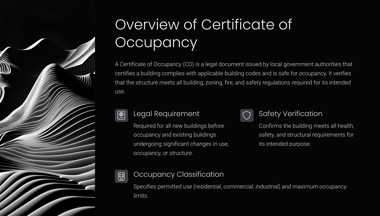 Certificate of Occupancy: What Property Managers Must Know Certificate of Occupancy: What Property Managers Must Know